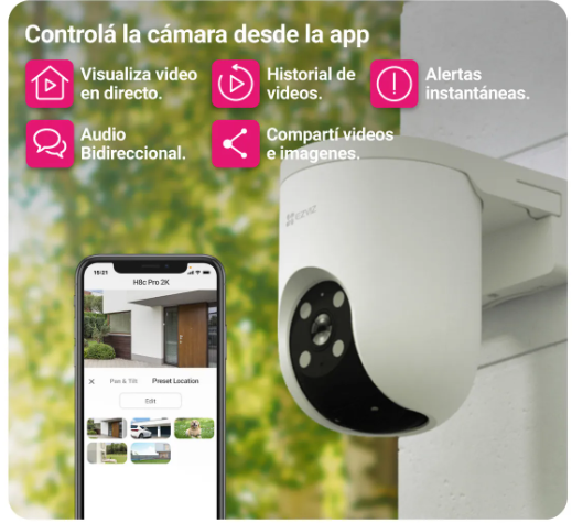 Cámara Exterior EZVIZ