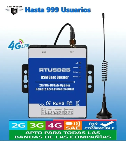 RTU 5025 GSM Control Portón